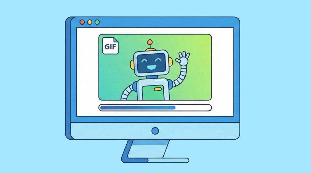 What is a GIF file format: GIF file and digital illustration